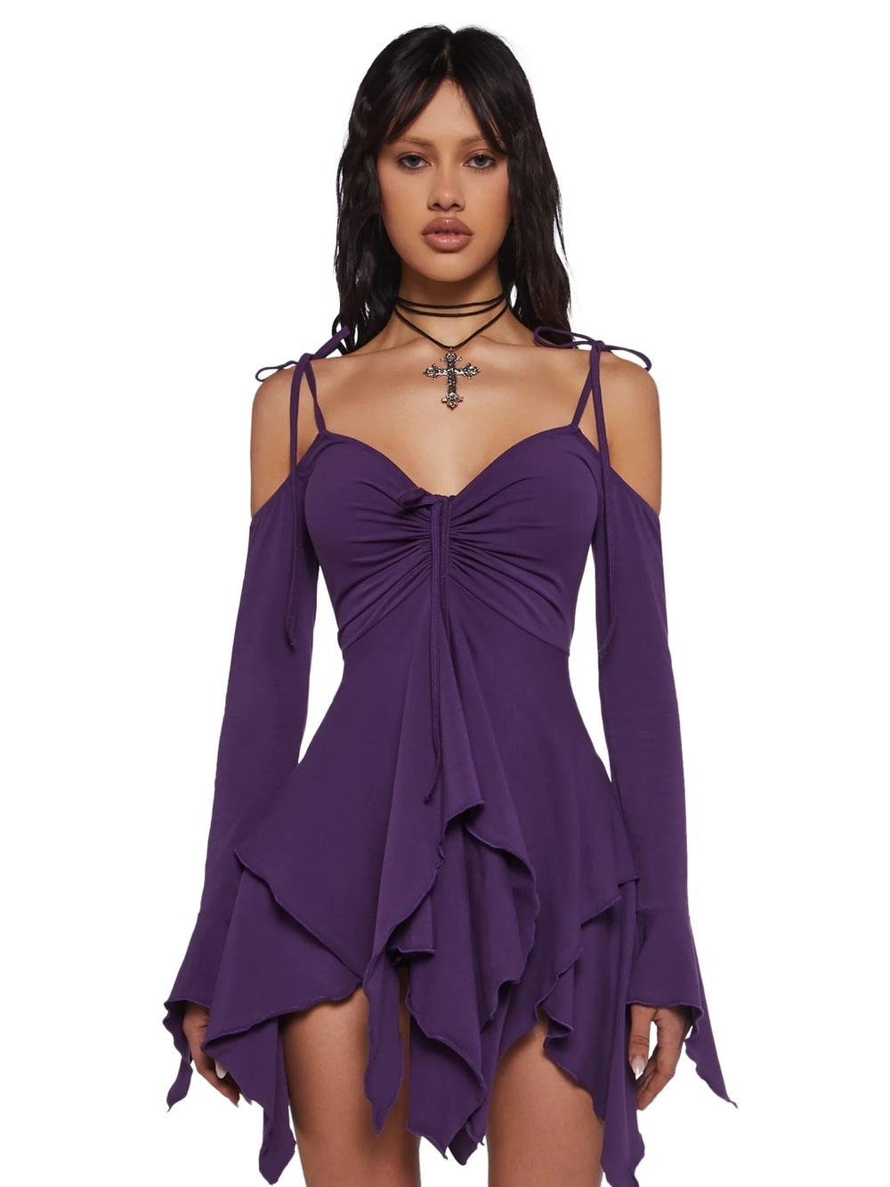 Current Mood Purple Fairy Dress